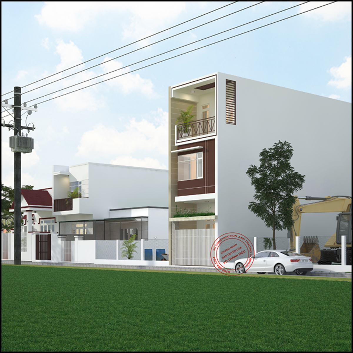 Công trình 630 triệu. 