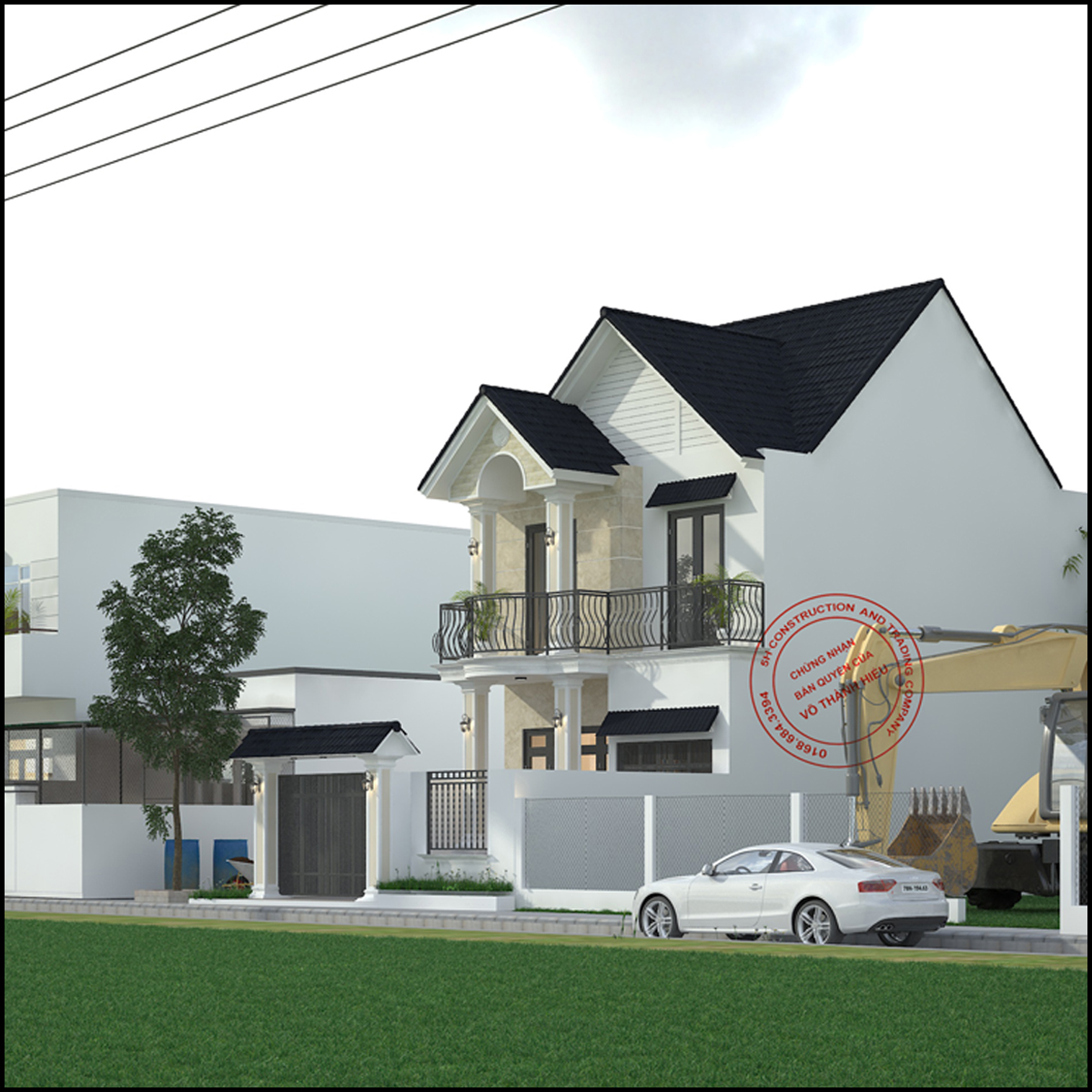 Công trình 730 triệu. 