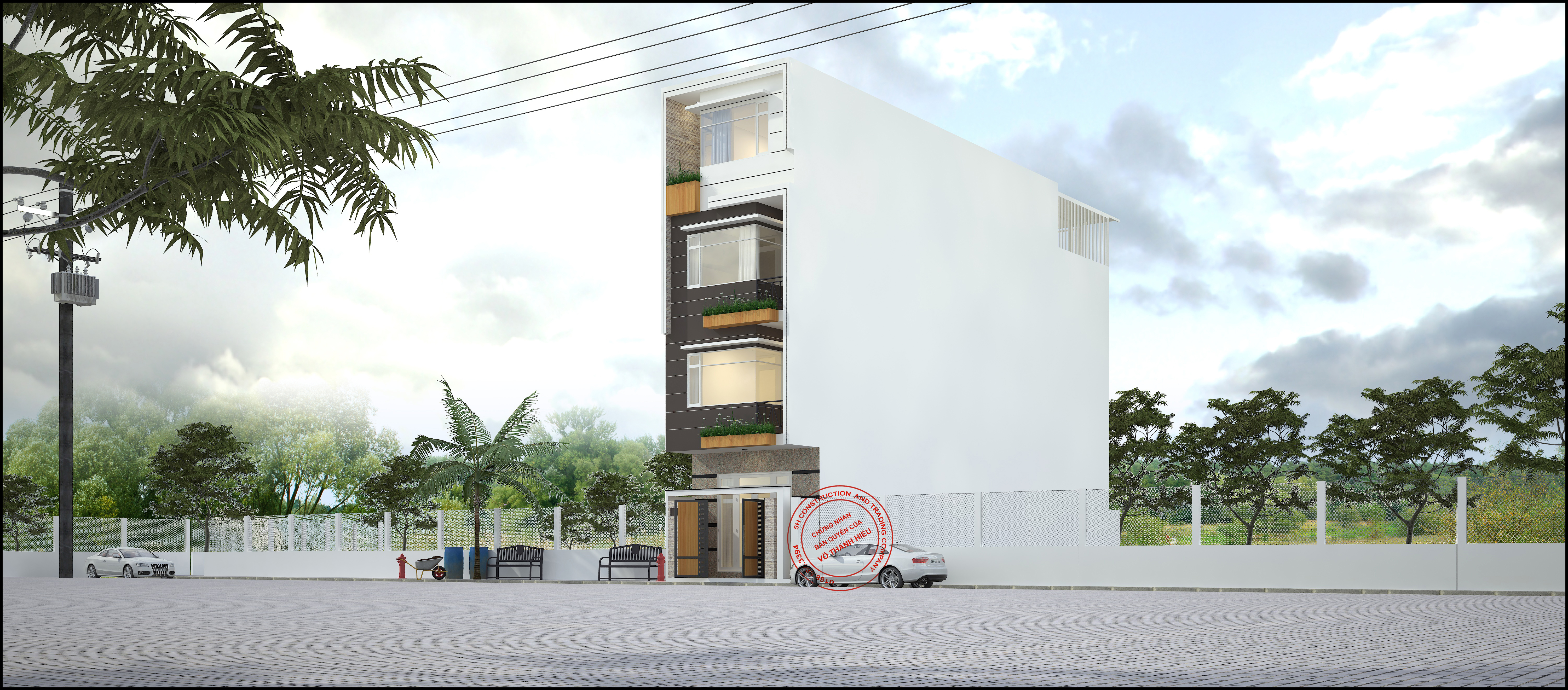 Công trình 1665 triệu. 